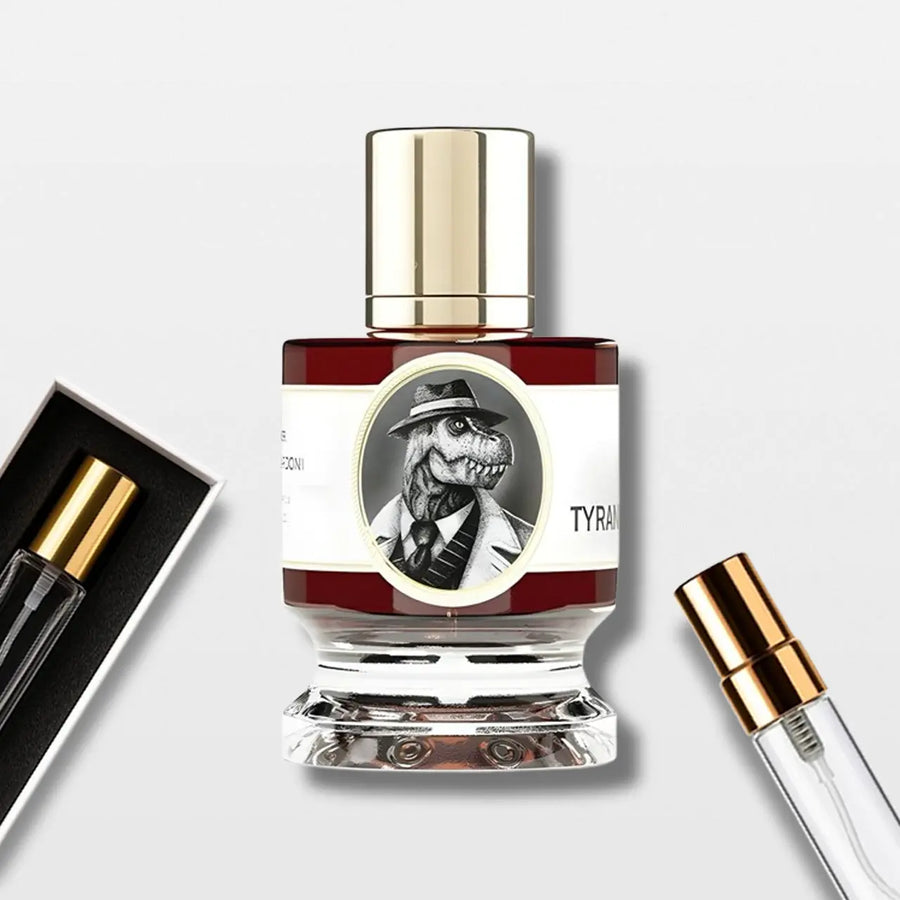 Tyrannosaurus Rex Zoologist Perfumes - בושם נישה יוקרתי ונדיר בריכוז גבוה אקסטרייט, ודיקנטים להתנסות