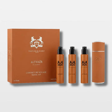 Althair Parfums De Marly - Travel Set מבושם נישה יוקרתי ומיוחד