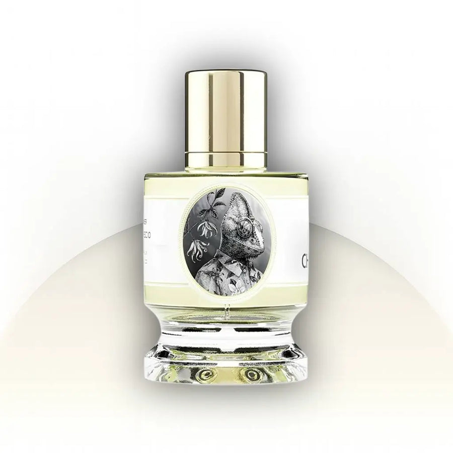 Chameleon Zoologist Perfumes בושם יוניסקס Extrait de Parfum | זמין גם כדיקנט 5 מ״ל ו־10 מ״ל | ניחוח טרופי־פרחוני עם מנגו, ילנג־ילנג, מי ים, וניל ועצים