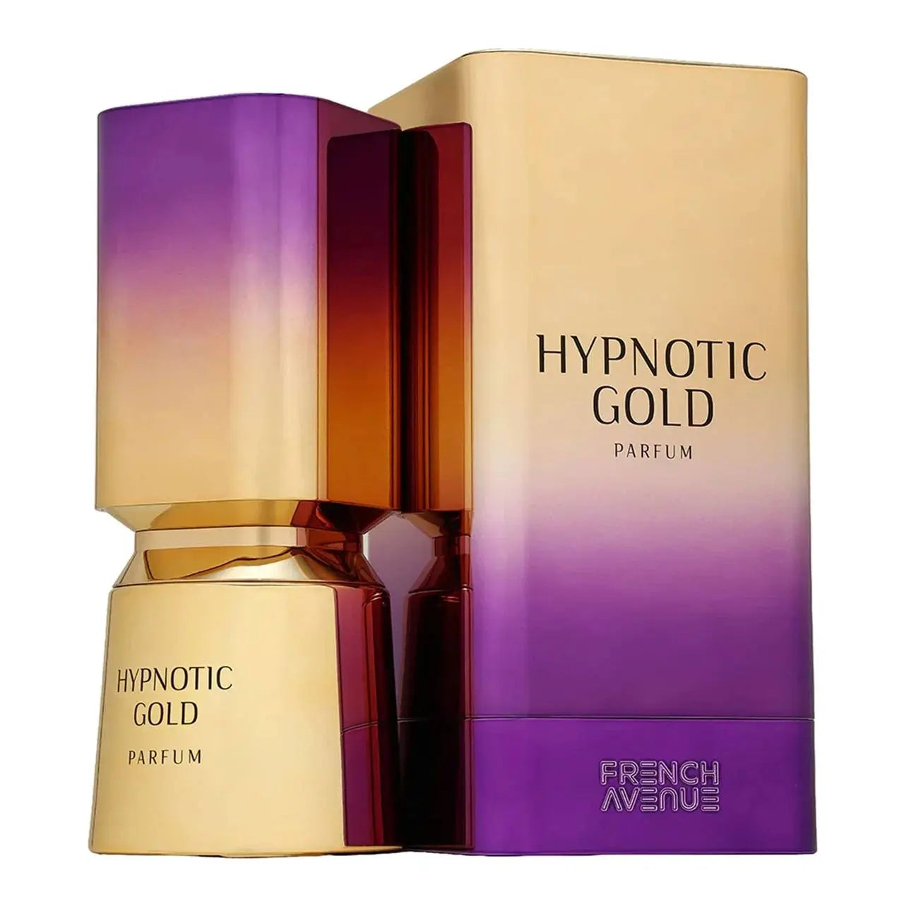 Hypnotic Gold French Avenue Parfum 100ml – בקבוק וקופסה יחד
