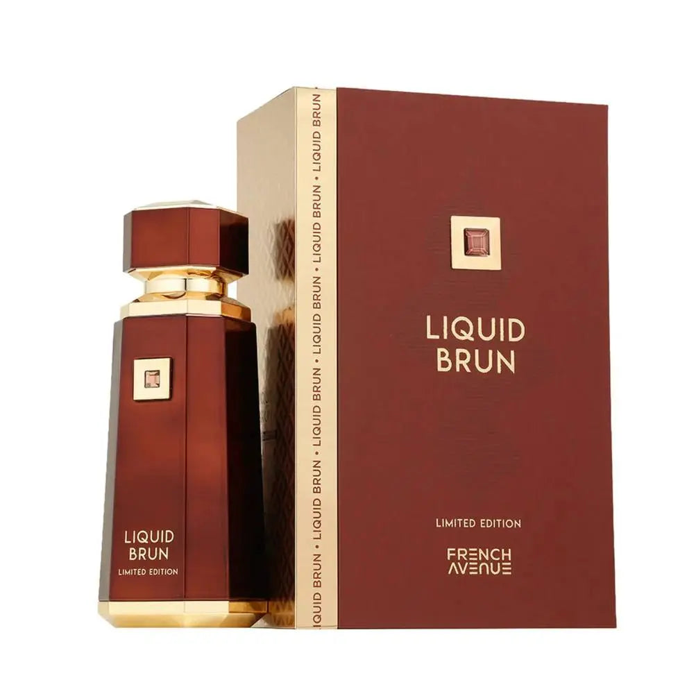 בקבוק בושם Liquid Brun Limited Edition French Avenue אקסטרייט 150ml יוניסקס – צילום חזית