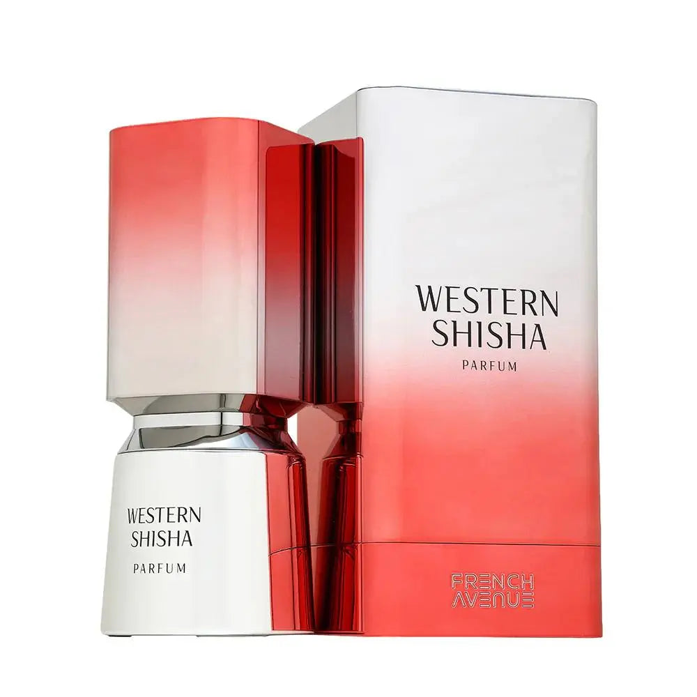 Western Shisha French Avenue Parfum 100ml – בקבוק וקופסה יחד
