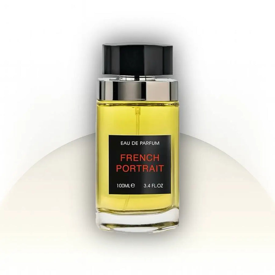 French Portrait Fragrance World EDP 100ML – בושם נשי עוצמתי עם תווים פרחוניים, תבלינים ועומק ענברי בהשראת Portrait of a Lady Frederic Malle.
