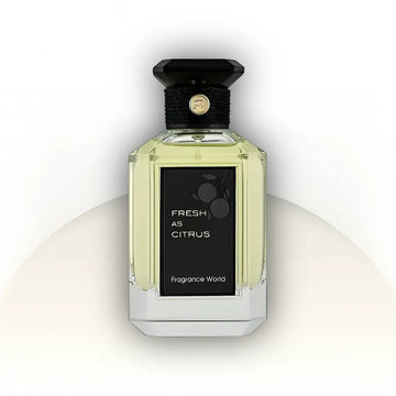 בושם Fresh As Citrus Fragrance World יוניסקס 100 מ״ל EDP | בהשראת Guerlain Frenchy Lavande | ניחוח הדרי־ארומטי עם לבנדר, נרולי ווטיבר