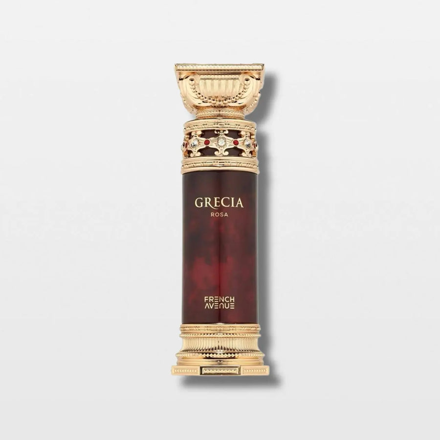 בושם Grecia Rosa של French Avenue בהשראת Dom Rosa, בושם יוניסקס