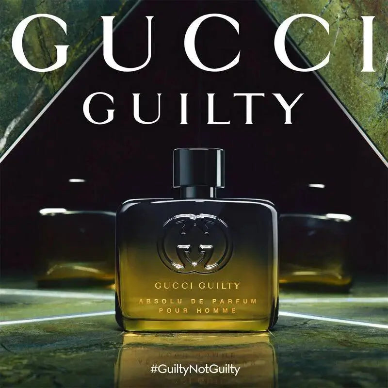 Gucci Guilty Absolu de Parfum Pour Homme – ניחוח גברי עמוק עם וייב עור-עצי
