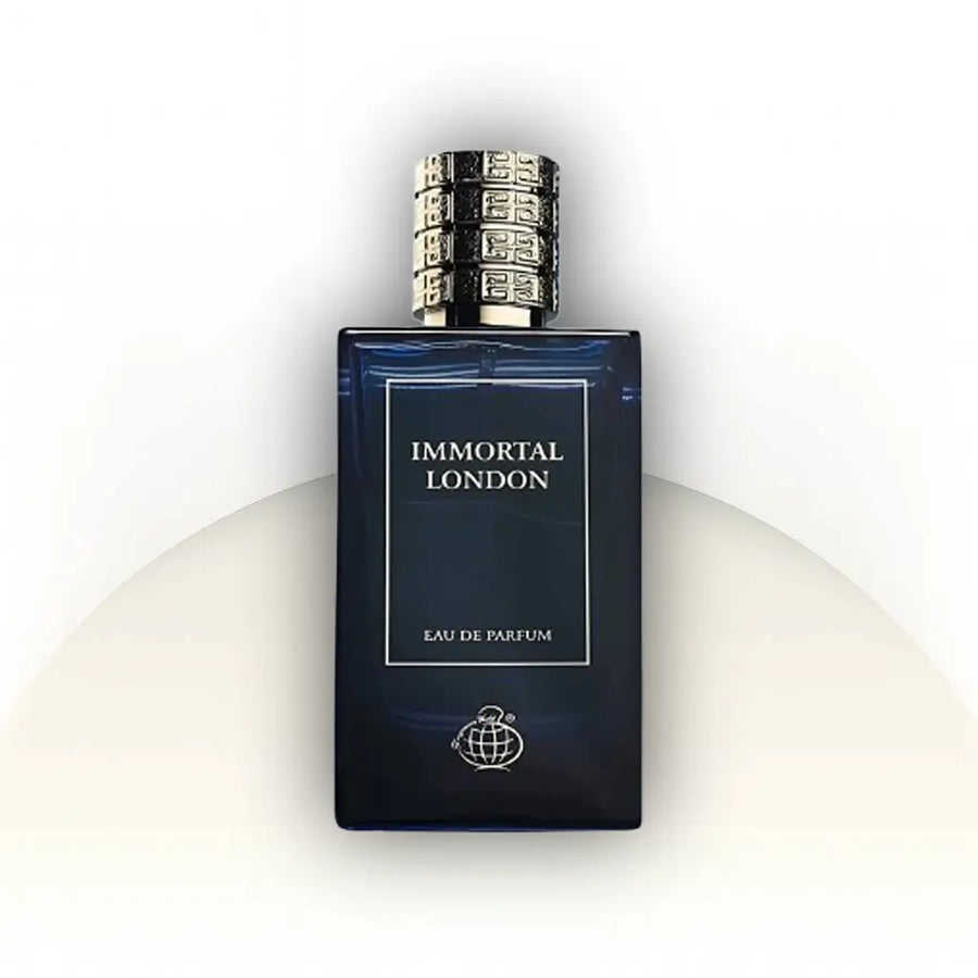 Immortal London Fragrance World בושם יוניסקס 100 מ״ל EDP | בהשראת Brompton Immortals Ex Nihilo | ניחוח פרחוני־מתובל עם זעפרן, ורד, וניל ומוסק
