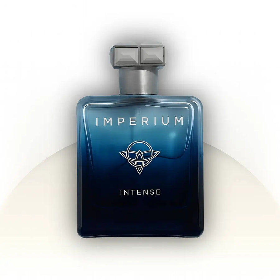 Imperium Intense Fragrance World EDP 100ML – בושם יוניסקס יוקרתי עם הדרים, ורד, טוברוז, עור וענבר, בהשראת Roja Dove Elysium Intense.
