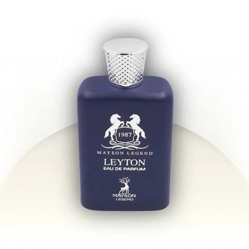בושם Leyton Mayson Legend EDP 100ML בהשראת Layton – ניחוח יוניסקס אלגנטי מתובל ועצי.