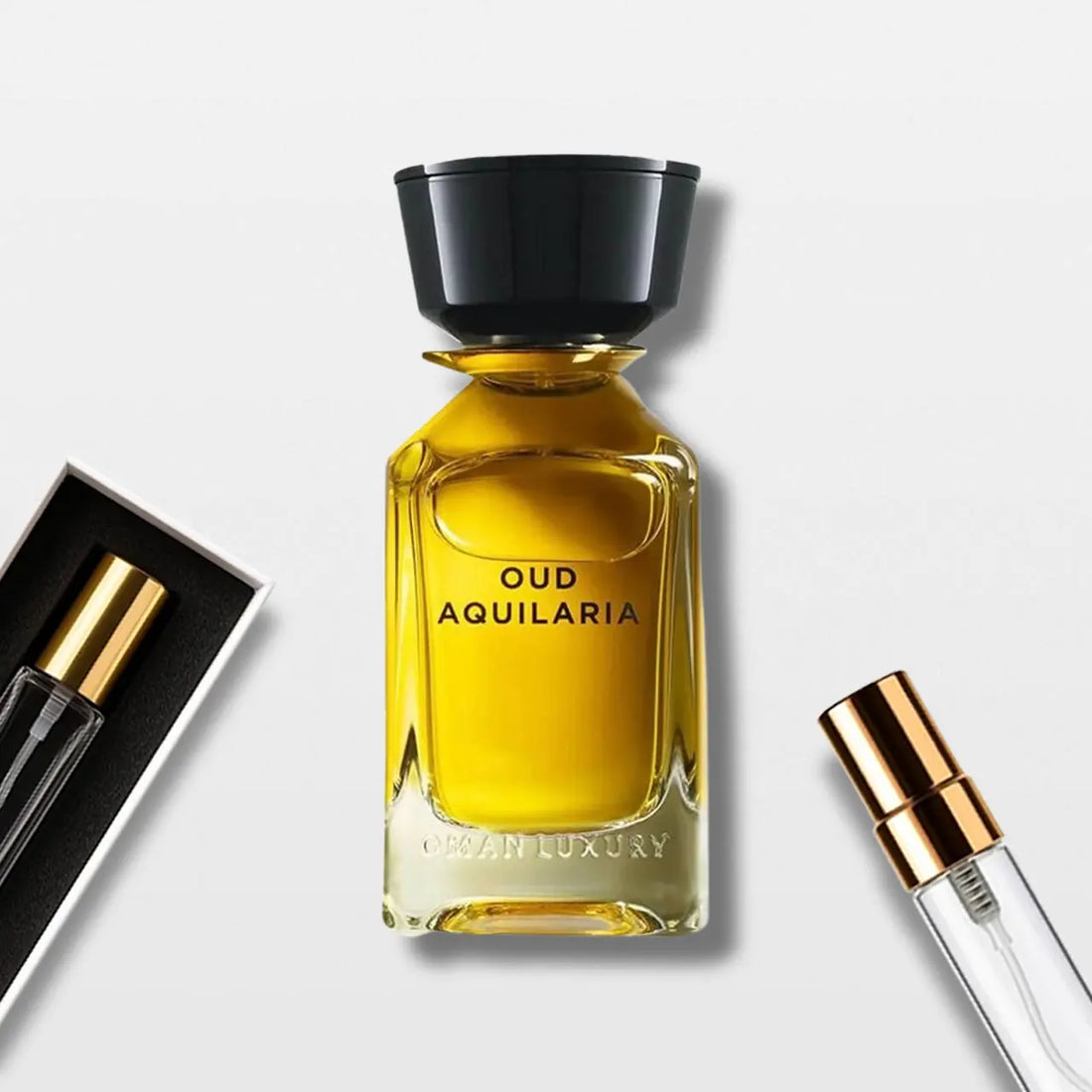 בקבוק בושם Oud Aquilaria Omanluxury 100ml – צילום חזית