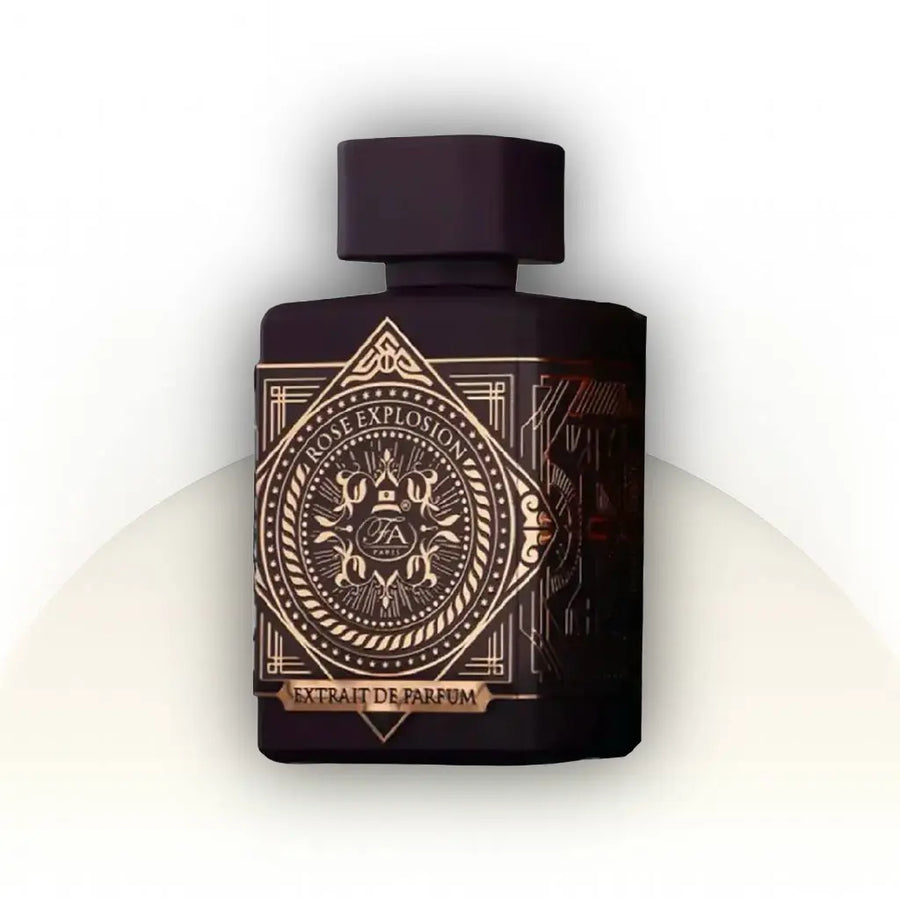 Rose Explosion Fragrance World Extrait de Parfum 100ML – בושם יוניסקס עוצמתי ואלגנטי בהשראת Atomic Rose Initio.