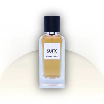 Suits Fragrance World EDP 100ML – בושם יוניסקס בעומק ירקרק, פרחוני ועצי בהשראת YSL Tuxedo.