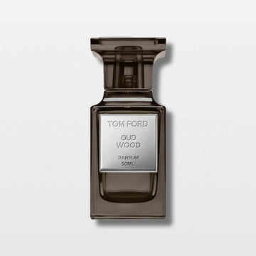 בקבוק בושם Oud Wood Parfum Tom Ford – צילום חזית